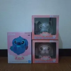 ディズニー スティッチ きゅむころ ミルキーボアフロッキーフィギュア ＋α