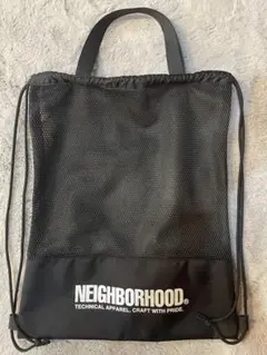 NEIGHBORHOOD ナップサック/トートバック黒　極美品