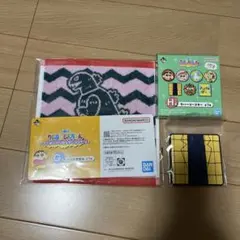 一番くじ　クレヨンしんちゃん G賞　ハンドタオル　H賞　ラバーコースター