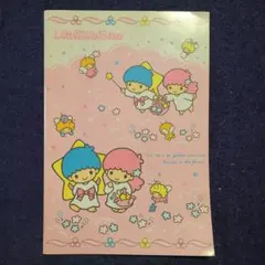 新品　サンリオ　キキララ　リトルツインシスターズ　罫線ノート　自由帳のサムネイル
