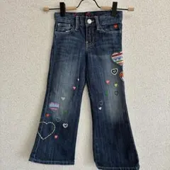 GAP KIDS ハート刺繍 デニムパンツ 110cm(304105)