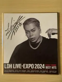 LDH EXPOロトEXILE AKIRA サイン入りミニ色紙 - メルカリ