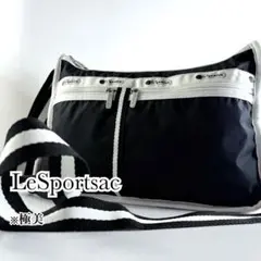 極美品 レスポートサック デラックス エブリデイ バッグ モノトーン 軽量 黒
