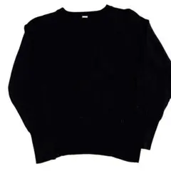 Mila Owen黒 長袖 ニットセーター