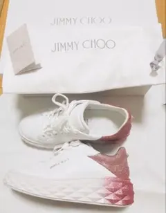 JIMMY CHOO 25年モデル 定価13万【極美品】 スニーカー