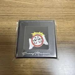 CrazyRaccoon ピンバッジ　だるまいずごっど