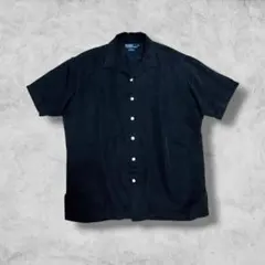 L黒 ラルフローレンcaldwell シルクコットン ポニー無しビンテージ