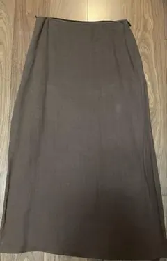 Weekend Max Mara 麻　ブラウン ロングスカートのサムネイル