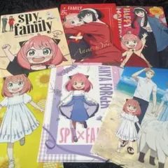 SPY×FAMILY アーニャ クリアファイル 6枚セット