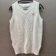 le coq sportif レディース ベスト L ホワイト