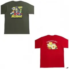 東海オンエ屋　シバッハ タバコくんTシャツセット＋缶バッチ2 東海オンエ屋 シバッハ タバコくんTシャツセット＋缶バッチ2 - メルカリ