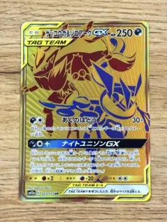 ゲッコウガ＆ゾロアーク GX sm12a 223/173 UR ポケモンカード