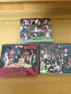 ★特典付きSnow Man SERIOUS CD 3枚形態