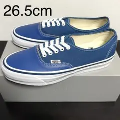 VANS AUTHENTIC 44 SIPED VIBRAM ネイビー 26.5