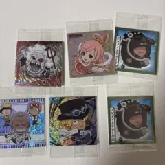 ワンピース ホログラムステッカー 6枚セット