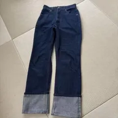 ロールアップデニム