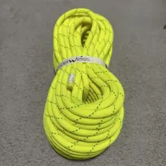 edelweiss クライミングロープ 蛍光イエロー