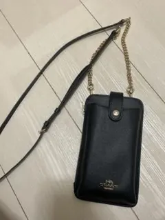 2026年最新】COACH カラー：ブラック系 レディース スマホショルダー 