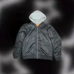 MA-1 ジャケット 黒　ストリート