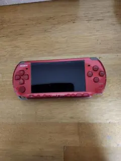 ひろ様専用　SONY PSP-3000 レッド 本体 ケース付き