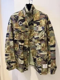 JUNYA WATANABE MAN カモ柄　迷彩　パール　ミリタリーベスト JUNYA WATANABE MAN カモ柄迷彩パールミリタリーベスト
