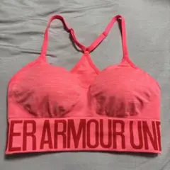 Under Armour ピンク スポーツブラ LG