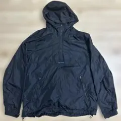 Columbia アノラックパーカー ブラック ドローコード付 テック系 y2k