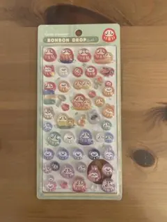 ボンボンドロップシール　和柄　だるま　正規品