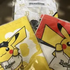 オリックスバファローズ ピカチュウ ポケモン ユニフォーム タオル