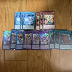 遊戯王　霊使い　新規デッキパーツセット　各3枚セット