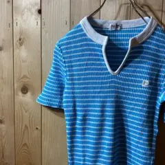ss2244 pierre cardin ボーダー 半袖 ニット Tシャツのサムネイル
