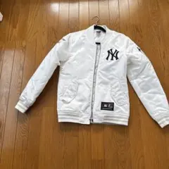 New York Yankees ナイロンジャケット ホワイト