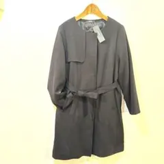 mittente新品黒ダウンインナー付きコート