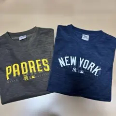 MLB パドレス ヤンキース 長袖Tシャツセット Lサイズのサムネイル
