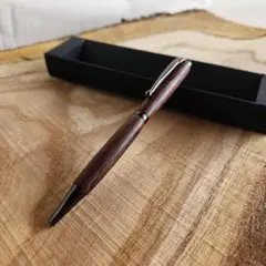 [3l1]ムラサキ鉄刀木（タガヤサン）の木軸ペン