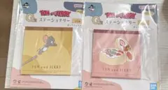 トムとジェリー メモ帳とフィギュア2体セット