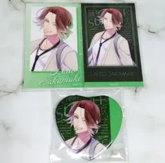 ディアラバ　逆巻ライト　Summer of Lovers　ハート缶バッジ　ポラカ