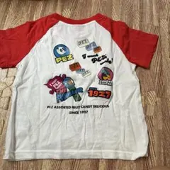 ⭐︎ しまむら　PEZ ワッペン　半袖Tシャツ　ラグラン　100