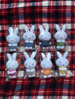 【新品未使用】ミッフィー♡miffy♡ぬいぐるみマスコット8体セット