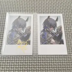 小柳ロウ　チェキ　サイン入り　にじさんじ