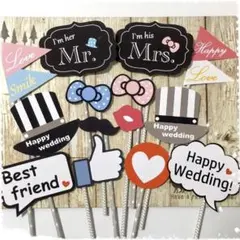 パステルカラー☆フォトプロップス☆14本セット