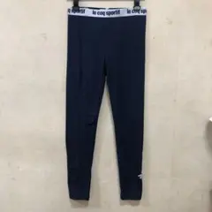 le coq sportif ロゴ入りネイビー スパッツF