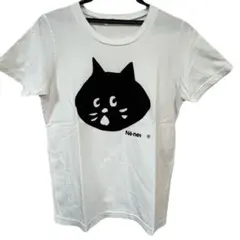 Ne-net にゃー Tシャツ 黒 サイズ2 日本製 猫フェイス - メルカリ