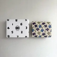 SOU・SOU×クアトロガッツ 二つ折り財布 花柄