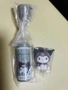 サンリオキャラクターズ　ふわふわフロッキーマスコット　♡クロミ