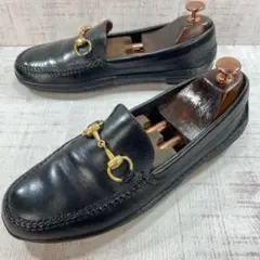 GUCCI グッチ　ホースビット　ドライビングシューズ　革靴 25.0cm