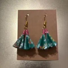 折り紙ピアス