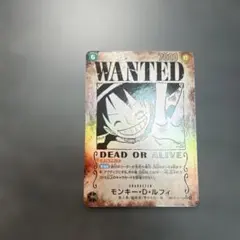 ワンピース モンキー・D・ルフィ　SP OP13-118 SEC 手配書