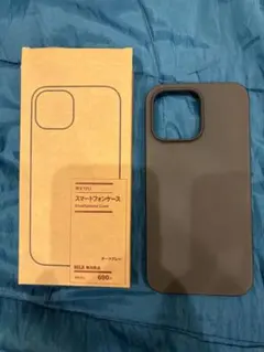 MUJI iPhone 14 Pro Max ケース ダークグレー