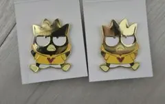 はぴだんぶい 5周年だって！全員集合デザイン　シークレットピンズ　バッドばつ丸